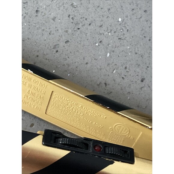 CHI AIR 1" Gold Flat Iron CA2122 One Inch tested works - Picture 7 of 7